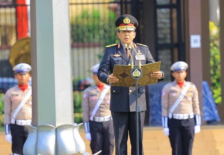 Mabes Polri Gelar Upacara Sumpah Pemuda: Indeks Pembangunan Pemuda Harus Ditingkatkan