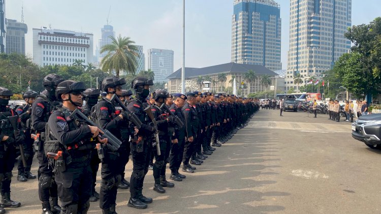 156 personil Amankan Kampanye Pilkada di Jakarta