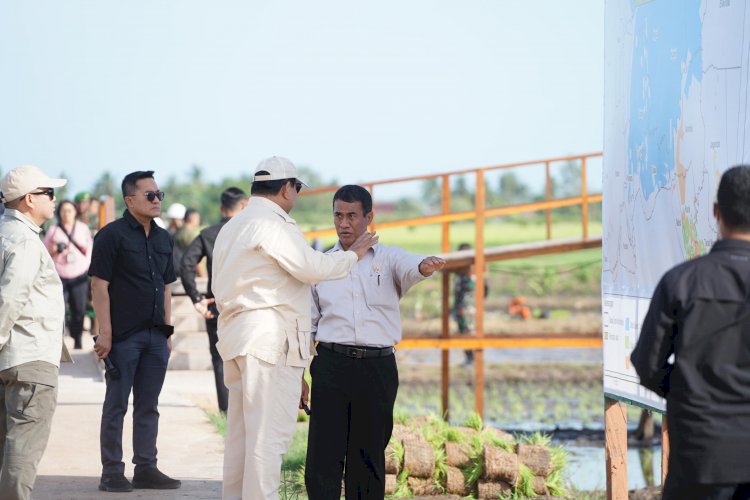 Mentan Amran: Merauke Memiliki Potensi Besar Sebagai Lumbung Pangan Dengan Konsep Pertanian Modern