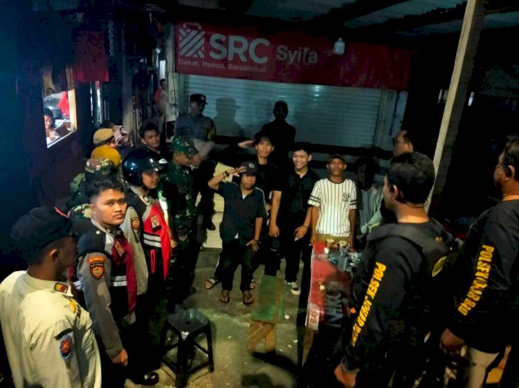 Cegah dan Antisipasi Tawuran Warga, Polsek Johar Baru Tingkatkan Patroli Bersama Tiga Pilar