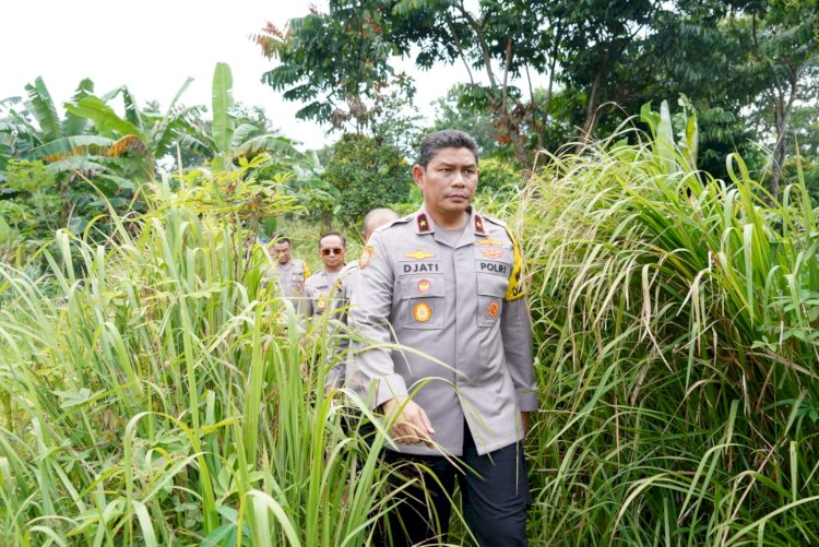 Dukung Ketahanan Pangan Nasional, Wakapolda Cek Kesiapan Lahan di SPN Polda Metro Jaya