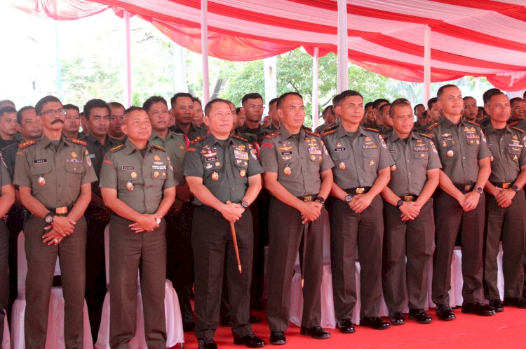 Kunjungan Kerja Pangdam Jaya/Jayakarta di Korem 051/Wijayakarta