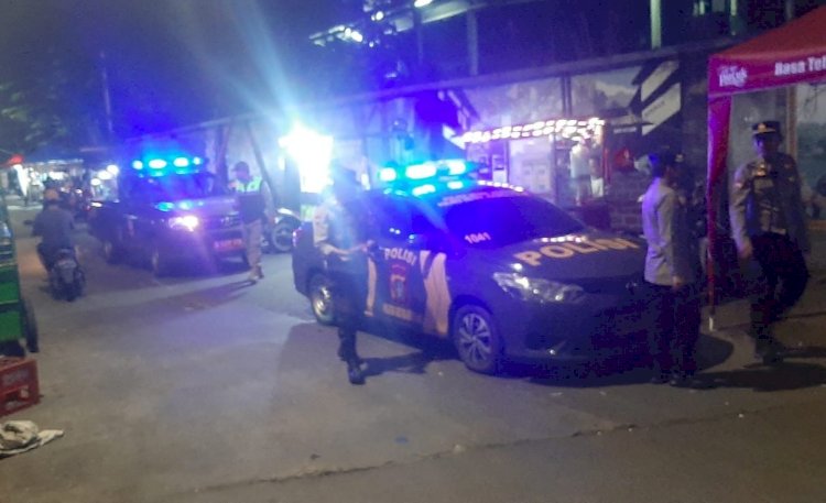 Patroli Tiga Pilar Menteng Antisipasi Tawuran Warga di Perbatasaan Kwitang - Kalipasir