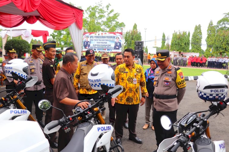 Polres Pekalongan Gelar Serpas Pam TPS