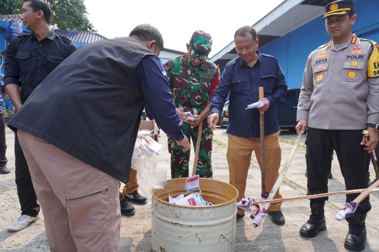 1.165 Surat Suara Tak Terpakai Dimusnahkan KPU Kota Depok