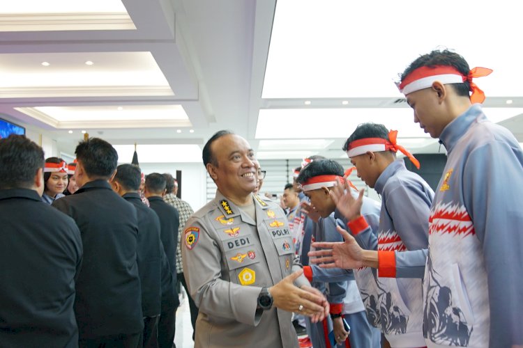 Tim Taekwondo Garbha Presisi Ke Vietnam, Irwasum Polri: Jaga Nama Baik Institusi dan Negara, Junjung Sportivitas