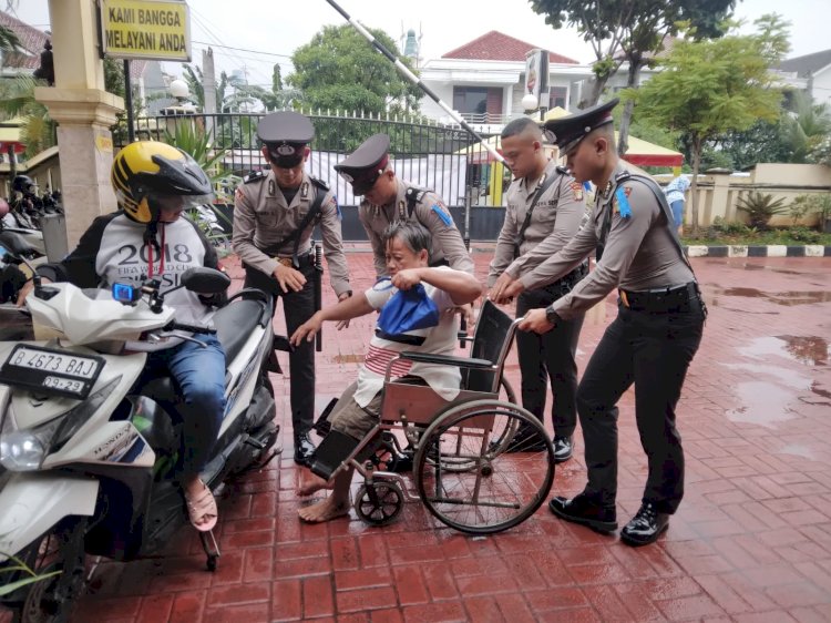 Siswa Latja SPN Lido Belajar Nilai Empati Lewat Pelayanan kepada Warga Disabilitas
