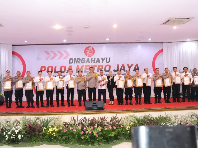 Peringatan HUT Ke-75 Polda Metro Jaya, Kapolda Irjen Karyoto:
