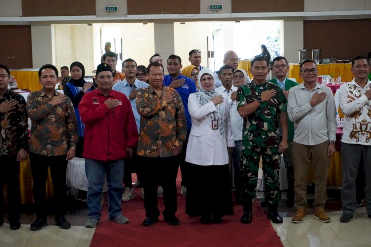 Dandim 0508/Depok Menghadiri Rapat Evaluasi Pelaksanaan Pilkada Kota Depok 2024