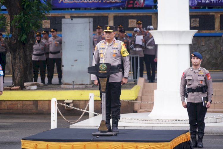 Wakapolda Metro Jaya Pimpin Apel Pemeriksaan Senpi untuk Cegah Penyalahgunaan