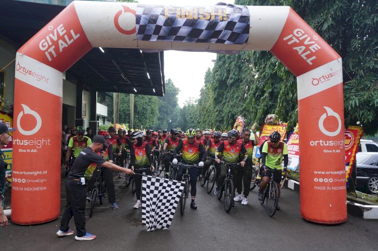 Fun Bike Dalam Rangka HUT ke-59 Divisi Infanteri 1 Kostrad Berlangsung Meriah