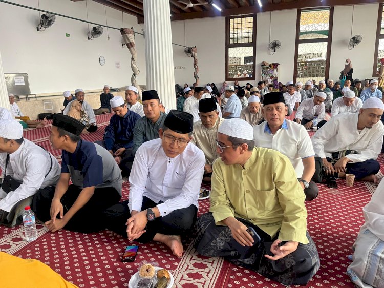 Kapolres Metro Jakut Gelar Silaturahmi dengan Tokoh Agama di Masjid Jami Keramat Luar Batang
