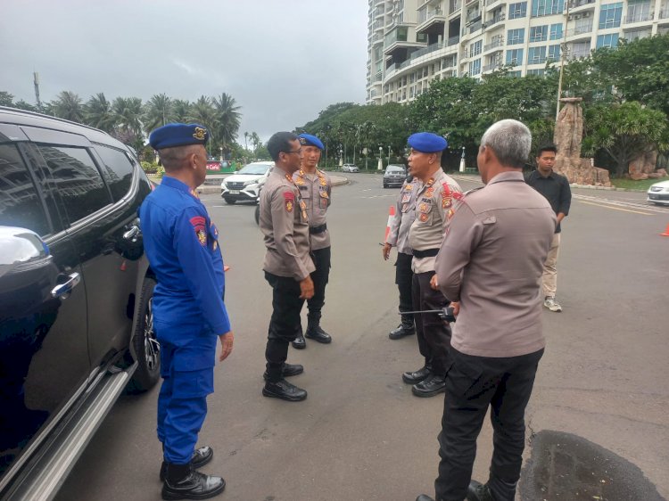 Operasi Lilin Jaya 2024, Dir Polairud Polda Metro Jaya Tinjau Kesiapan Posyan Ancol