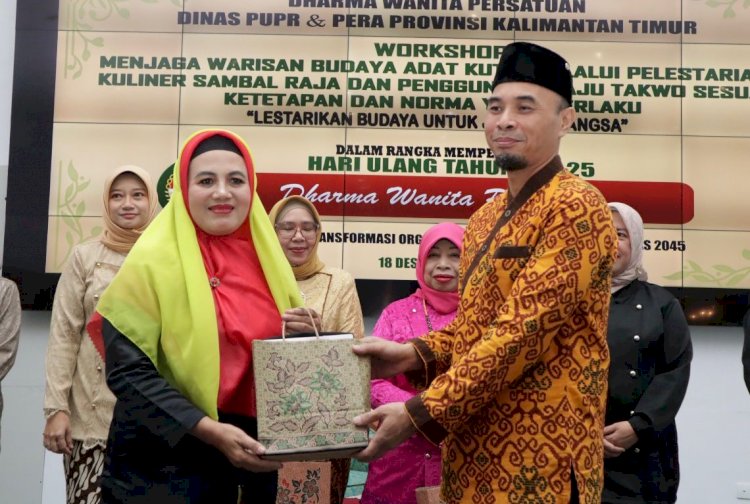 “Lestarikan Budaya untuk Jati Diri Bangsa,” Tema Puncak HUT ke-25 DWP dan Hari Ibu ke-96 Dinas PUPR & PERA Provinsi Kaltim
