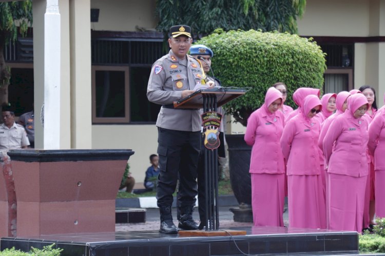 12 Perwira dan 38 Bintara Personil Polres Pekalongan Mendapatkan Kenaikan Pangkat