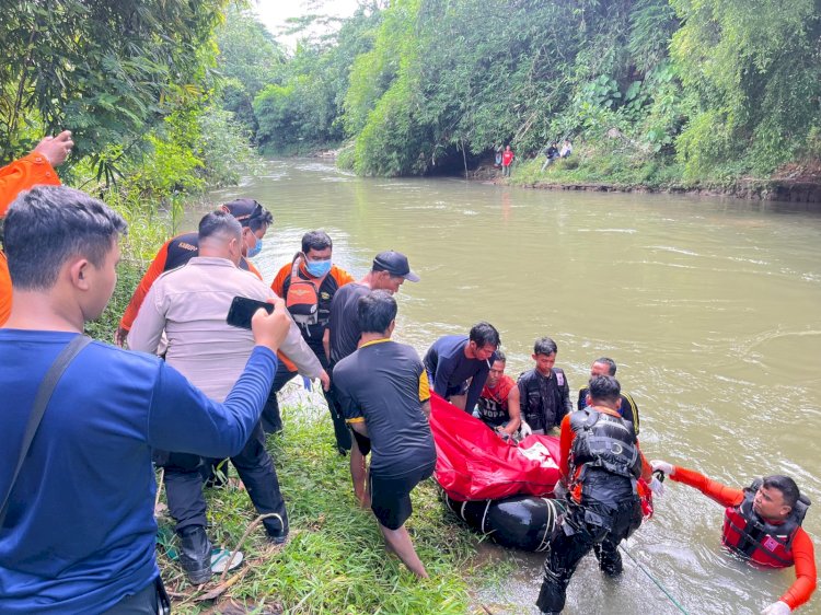 Korban Hanyut Warga Karangdadap di Sungai Kupang Hari ke-4 Berhasil Ditemukan