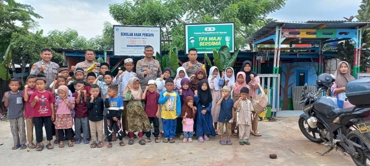 Harapan Baru di Kampung Balong: Kisah Bhabinkamtibmas Srengseng Polsek Kembangan yang Bangun Sekolah Gratis