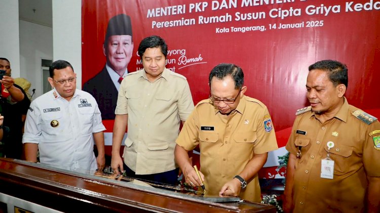 Mendagri Apresiasi Percepatan PBG Kota Tangerang, Sebut Contoh Layanan Responsif