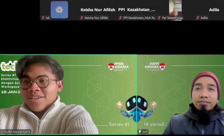 PPIDKAsiania Gelar TechTalk Series “Strategi Automasi dan Kolaborasi Digital untuk Organisasi Pelajar”