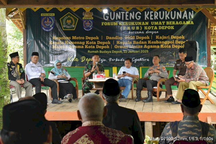 Dandim 0508/Depok Beserta Forkopinda di Sarasehan