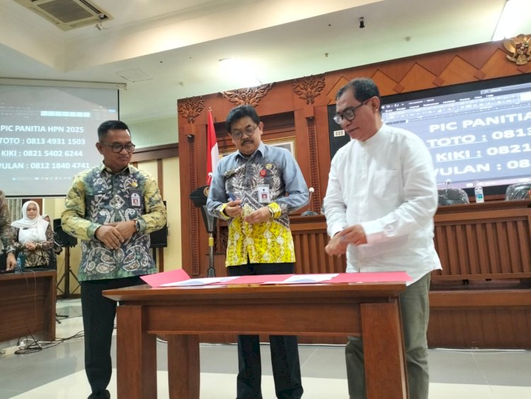 Sambut Kedatangan Presiden pada Puncak HPN, Pemprov Kalsel Gelar Rakor