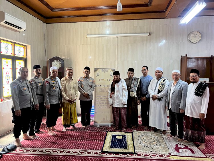 Ditbinmas Polda Metro Jaya Gelar Jumat Keliling di Masjid Ar Rahmah