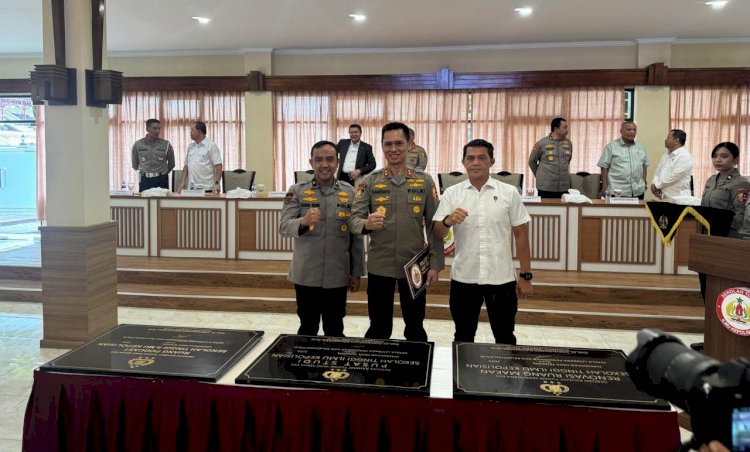 Yayasan Bhakti Sembilan Enam Hibahkan Renovasi Kantor STIK PTIK