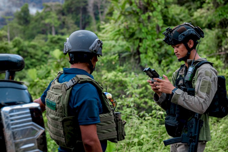 Pastikan Yalimo Aman dan Damai, Satgas Ops Damai Cartenz-2025 Gelar Patroli Rutin