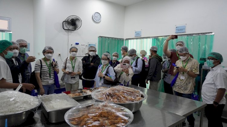 MIF Kunjungi Dapur Sehat Kodim 0508/Depok