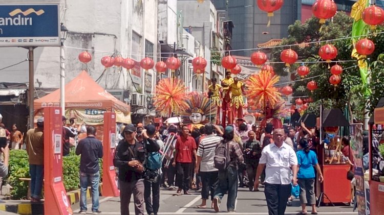 Berlangsung Meriah Perayaan Cap Go Meh di Pancoran Glodok