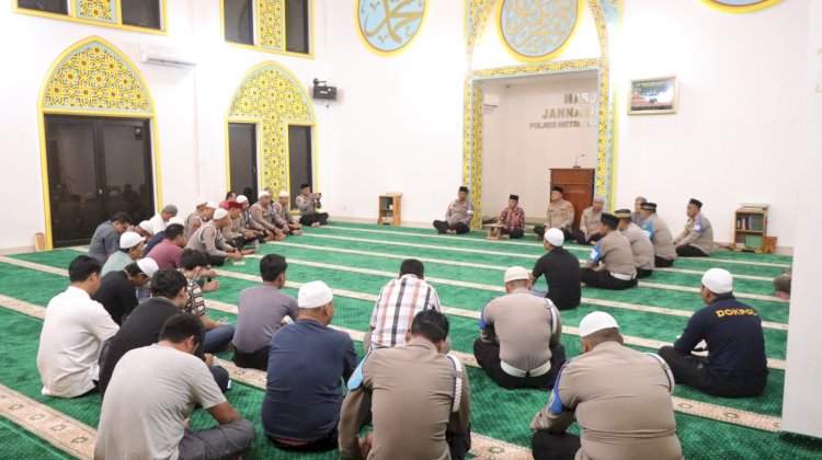 Propam Adakan Giat Doa Bersama Sambut Nifsu Sya'ban di Polres Metro Jakarta Timur