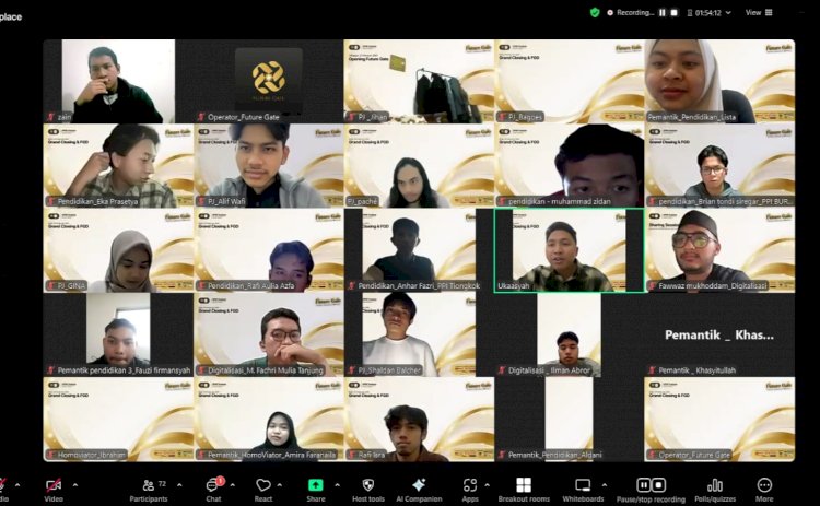 Ketua HPMI Yordania Ahmad Alif Alfawaz Apresiasi Antusiasme Peserta di Future Gate 2025