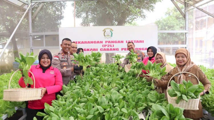 Polres Pekalongan Launching Tanam Sayur dan Budidaya Ikan