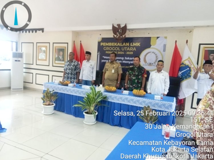 Usai Dilantik, LMK Grogol Utara Priode 2024-2029 Mengikuti Pembekalan LMK Untuk Anggota.