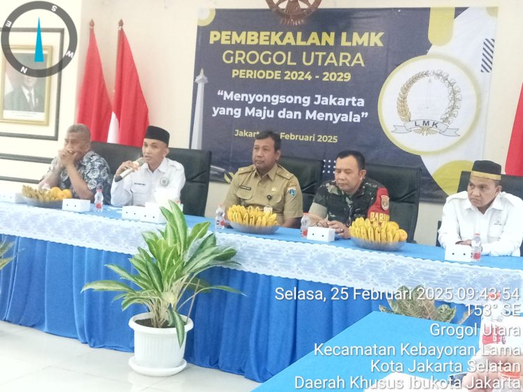 Usai Dilantik, LMK Grogol Utara Priode 2024-2029 Mengikuti Pembekalan LMK Untuk Anggota.