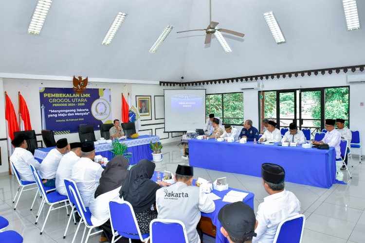 Usai Dilantik, LMK Grogol Utara Priode 2024-2029 Mengikuti Pembekalan LMK Untuk Anggota.