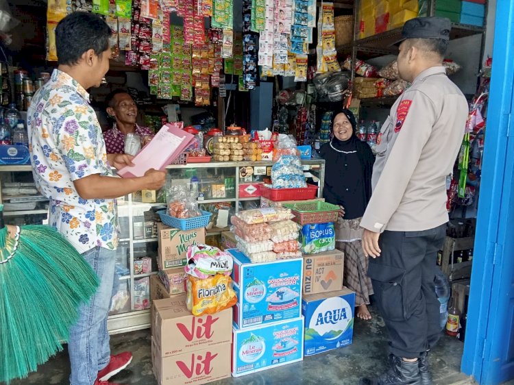 Polres Pekalongan dan Jajaran Pantau dan Cek Harga Sembako di Pasar