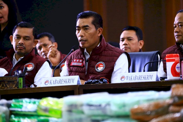 Bareskrim Polri Ungkap 6.881 Kasus Narkoba Dalam Dua Bulan, 9.586 Tersangka Ditangkap dan 4,171 Ton Narkotika