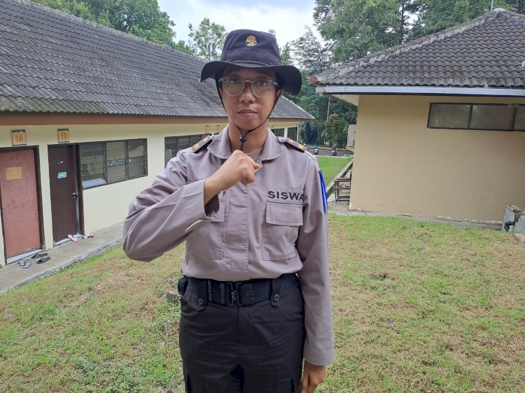 Siswa SIPSS Asal Papua: Dokter Putri, Relawan Medis Covid-19 Wisma Atlet, Terinspirasi Jadi Polisi Saat Program Vaksinasi