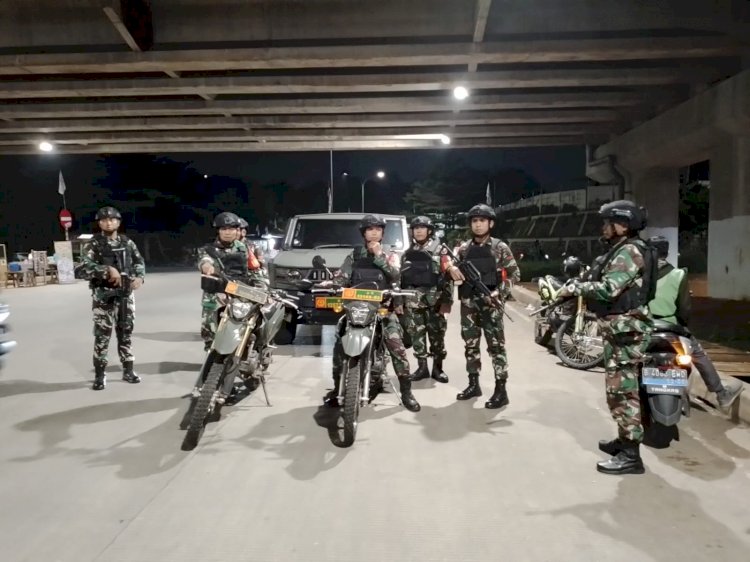 Patroli Kodim 0508/Depok, Anak di Pinggir Jalan Beri Hormat Jadi Sorotan