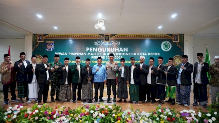 Dandim 0508/Depok Hadiri Pengukuhan Pengurus MUI Kota Depok Periode 2024-2029
