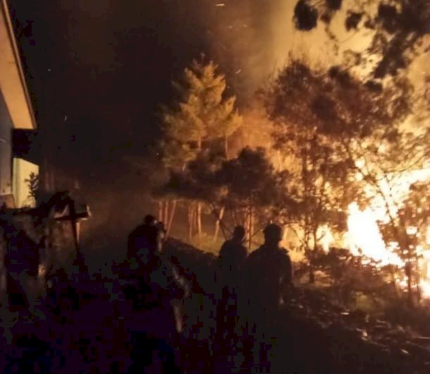 Polri Sigap Tanggapi Kebakaran di Puncak Jaya, Diduga Ada Unsur Kesengajaan