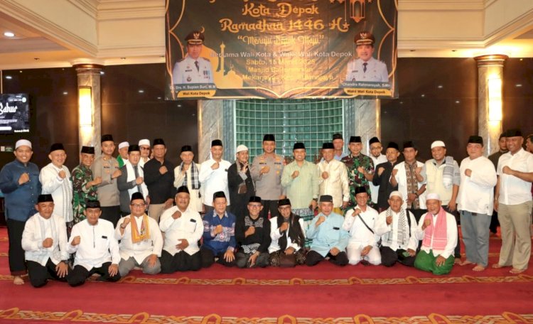 Tarawih Keliling Ramadhan 1446 H Forkopimda Dihadiri Dandim 0508/Depok