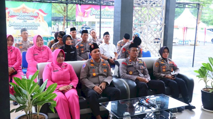 Polres Pekalongan Gelar Bazar Ramadhan Polri Presisi dan Baksos Ramadhan Bhayangkari 2025