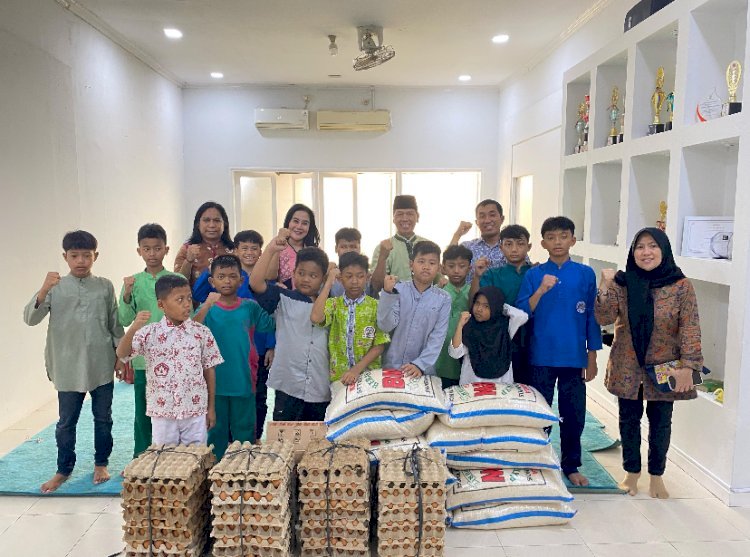 Peduli Anak Yatim, Ditresnarkoba Polda Metro Beri Santunan Dan Edukasi Bahaya Narkoba