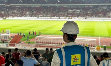 Tanpa Kedip, Sukses PLN di GBK Terang Benderang saat Laga Timnas vs Argentina