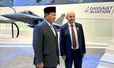 Paris Air Show 2023 di Hadiri Menhan, Miniatur Rafale Indonesia Dipamerkan