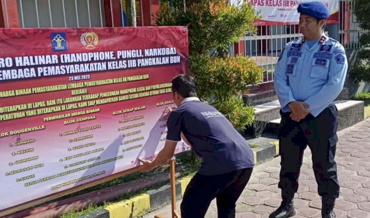 Zero Halinar, Kalapas Pangkalan Bun Minta Seluruh Petugas Laksanakan Tugas dengan Jujur dan Amanah