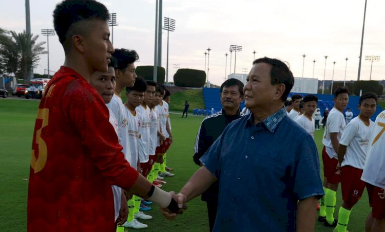 Prabowo Kirim Pemain U-17 dan Pelatih Berbakat untuk Ikuti Latihan Khusus di Qatar