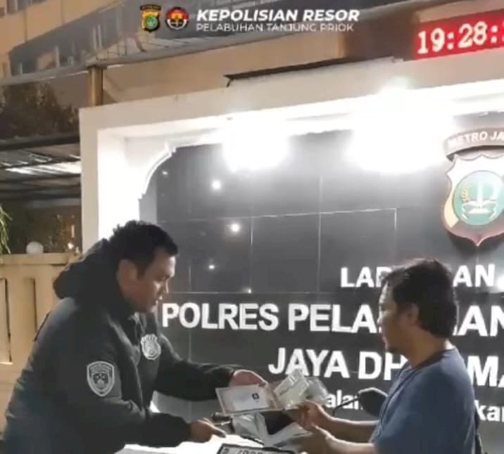 Polres Pelabuhan Tanjung Priok Kembalikan Motor Curian ke Pemiliknya